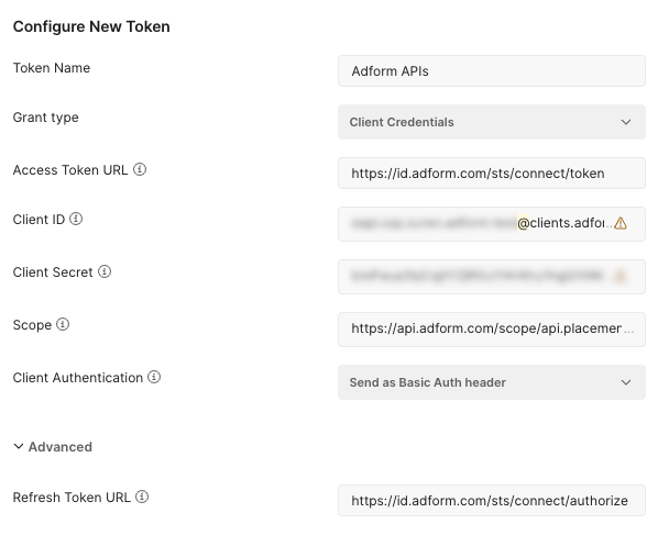 Authenticate With Adform APIs – Adform